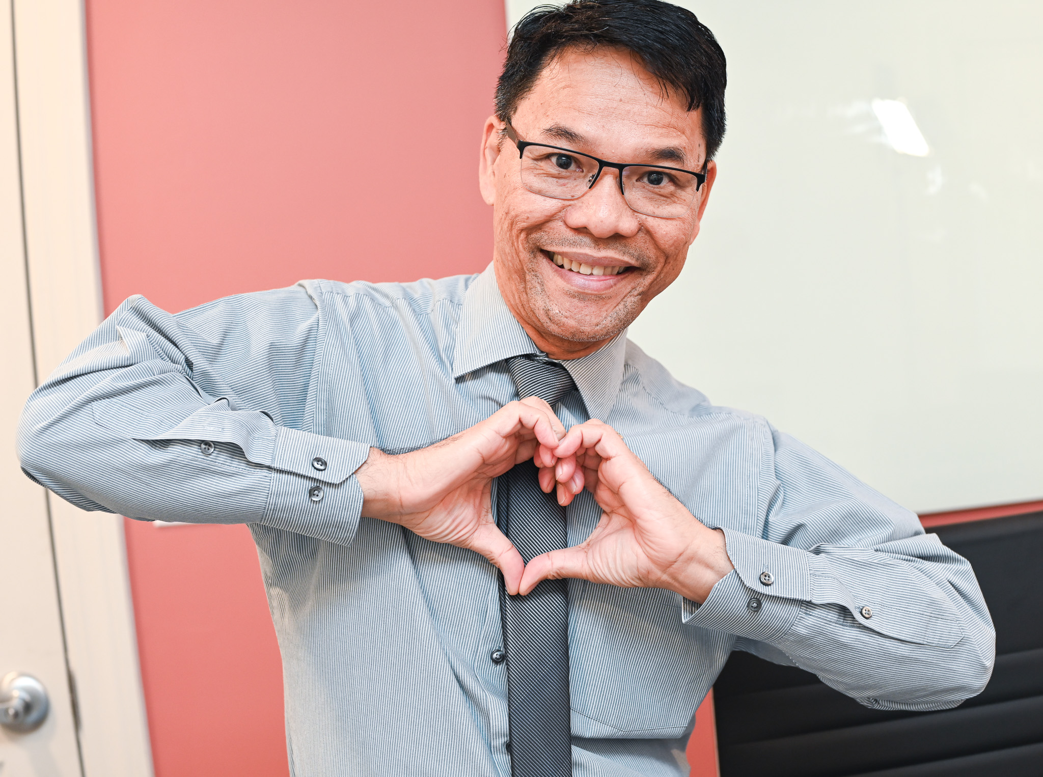 Patrick Ignacio, pharmacist and franchise owner of Heart to Home Meals